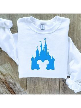 Disney Castle Mickey Mouse Sweatshirt Sweater